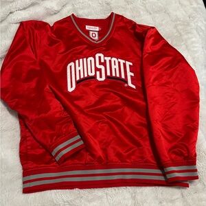 Ohio State Red Pullover Sweatshirt